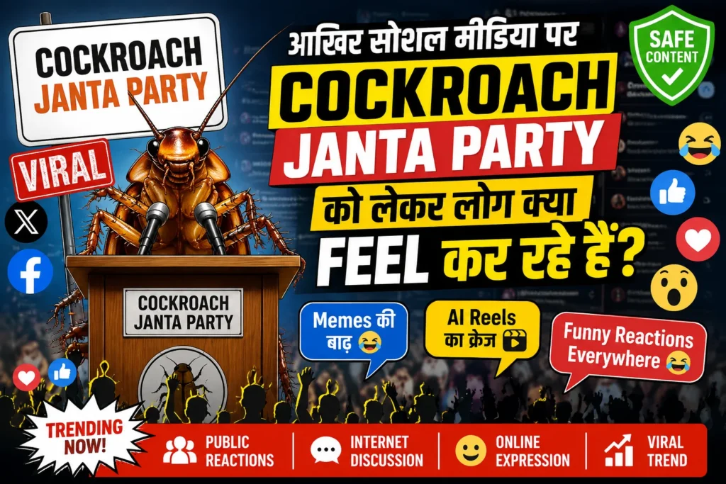 Cockroach Janta Party Trend